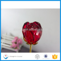 Décoration Romance Saint Valentin Cadeau Fleur Rouge Cristal Rose Cadeaux